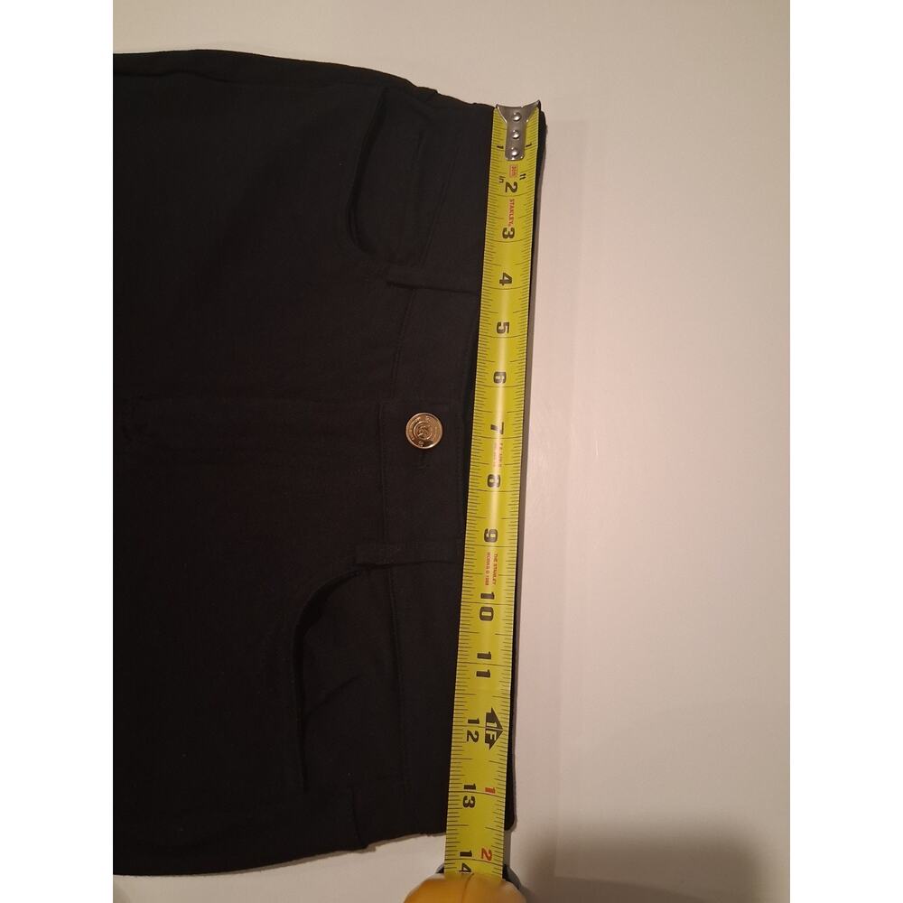 MICHAEL Michael Kors Women's Skinny Pants Black Size S 27" Inseam Mid-Rise Logo - Picture 7 of 10
